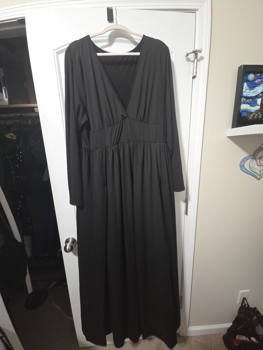 Sexy Black Maxi Dress